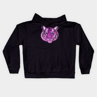 Pink tiger Kids Hoodie